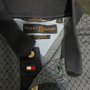 Classic Tommy Hilfiger short sleeved polo shirt.